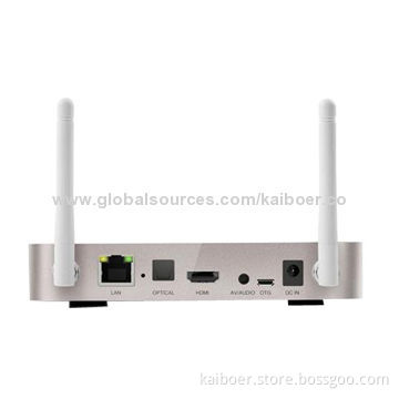 Quad-core 4K TV Box, Real 3D, True HD 5.1 Output, XBMC, H.265 Hardware Decoding